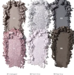 Morphe 6-Pan Eyeshadow Palette Cyber Chrome