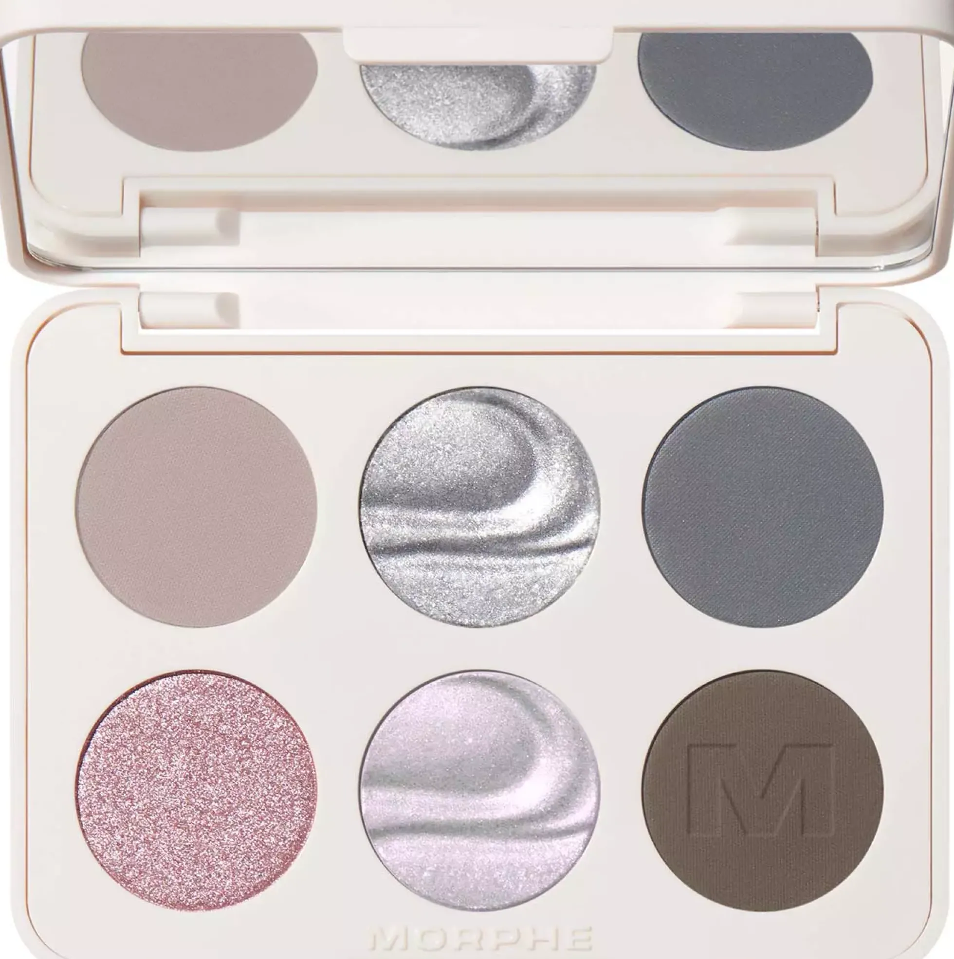 Morphe 6-Pan Eyeshadow Palette Cyber Chrome