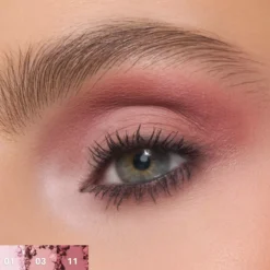 Morphe 12-Pan Eyeshadow Palette Rose Frequency Rose Frequency