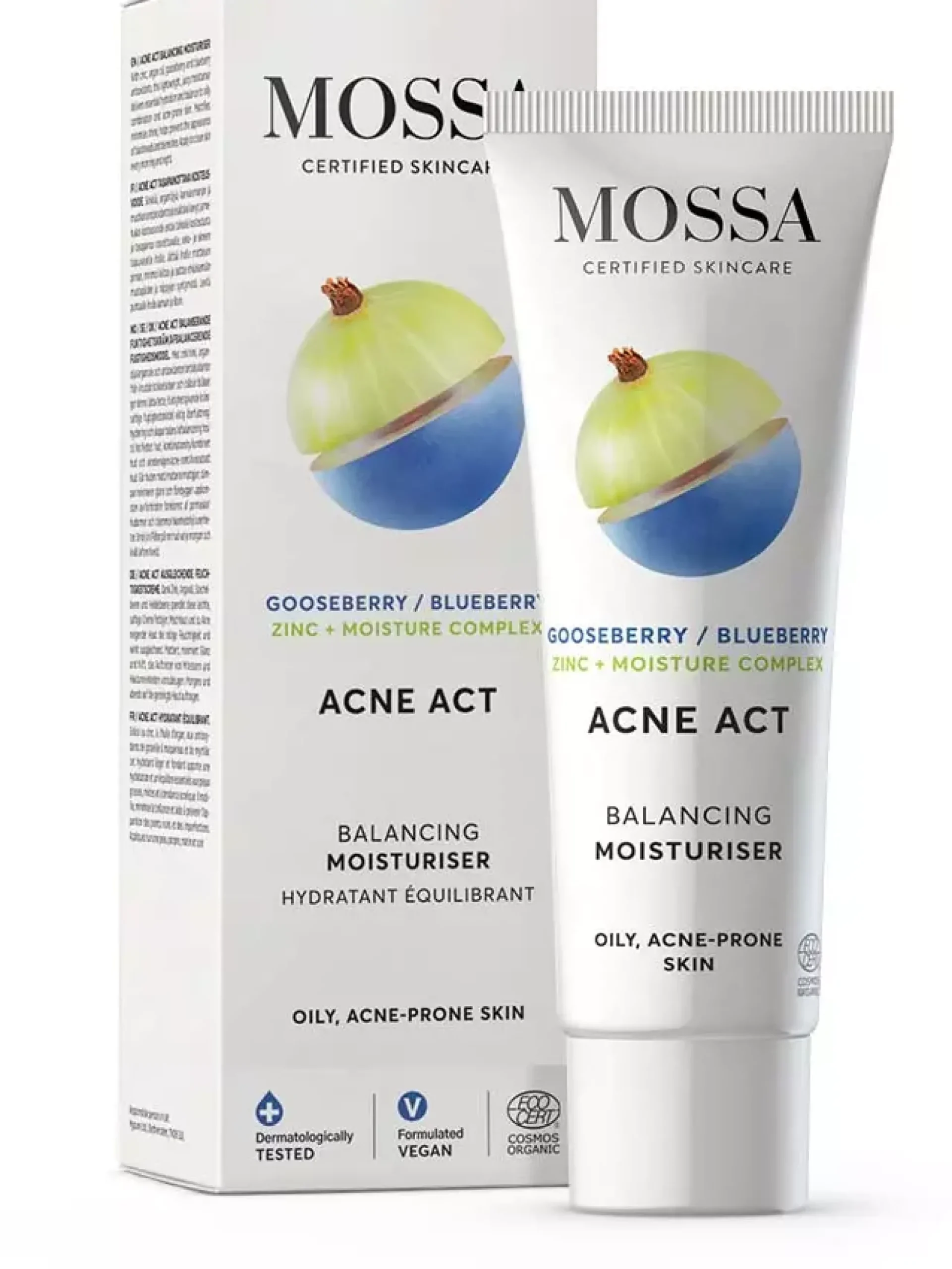 MossaAcne Act Balancing Mousturiser 50 ml