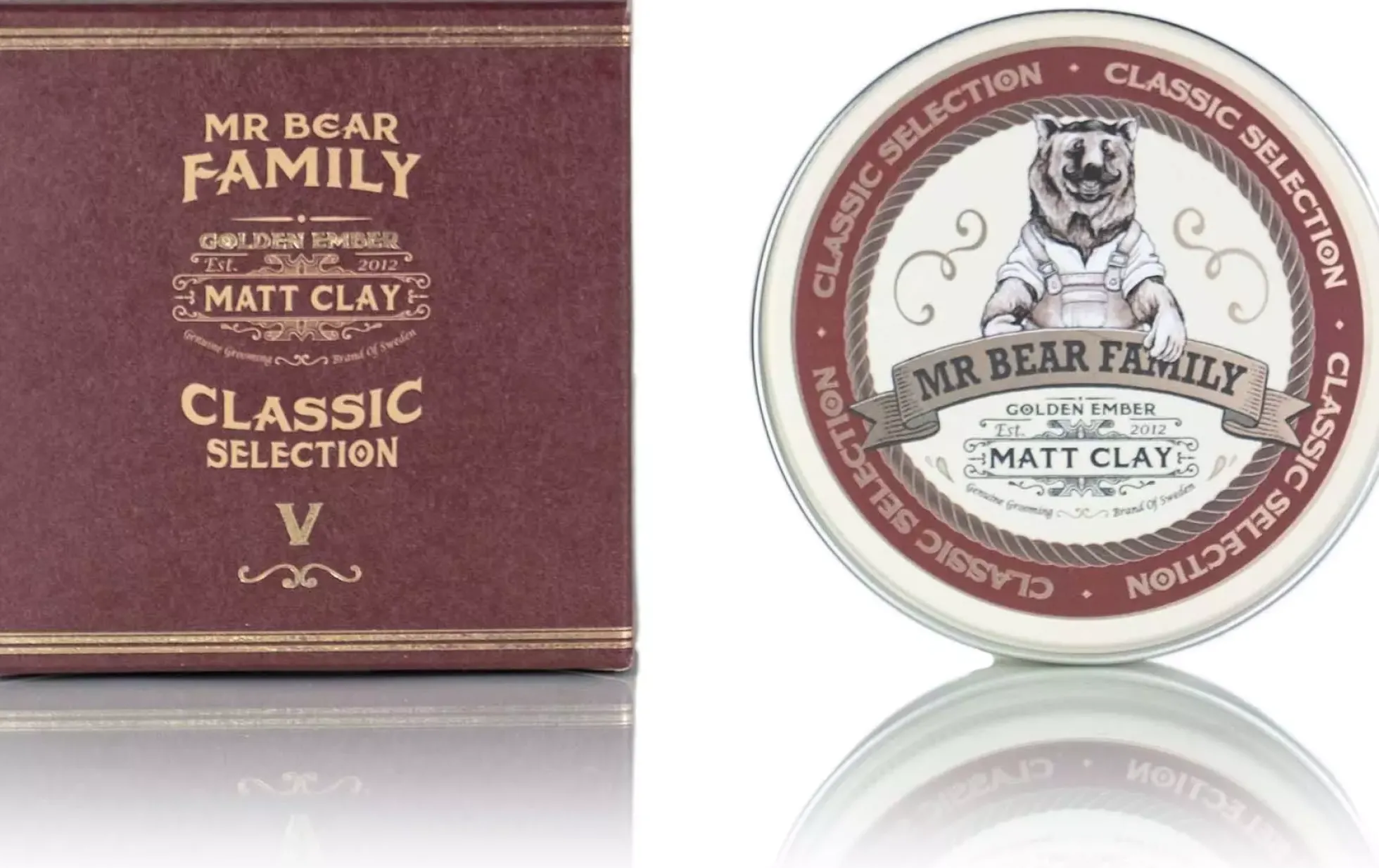 Mr Bear FamilyGolden Ember Pomade Matt Clay 100 ml