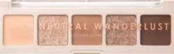 MUA Makeup Academy Eyeshadow Palette 5 Shades Neutral Wanderlust