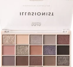 MUA Makeup Academy Eyeshadow Palette 15 Shades Illusionist