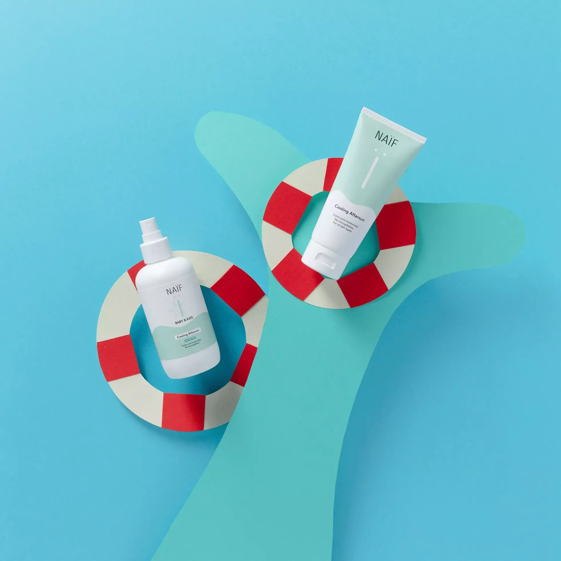 NAÏF Aftersun Baby&Kids Spray perfume free 175 ml