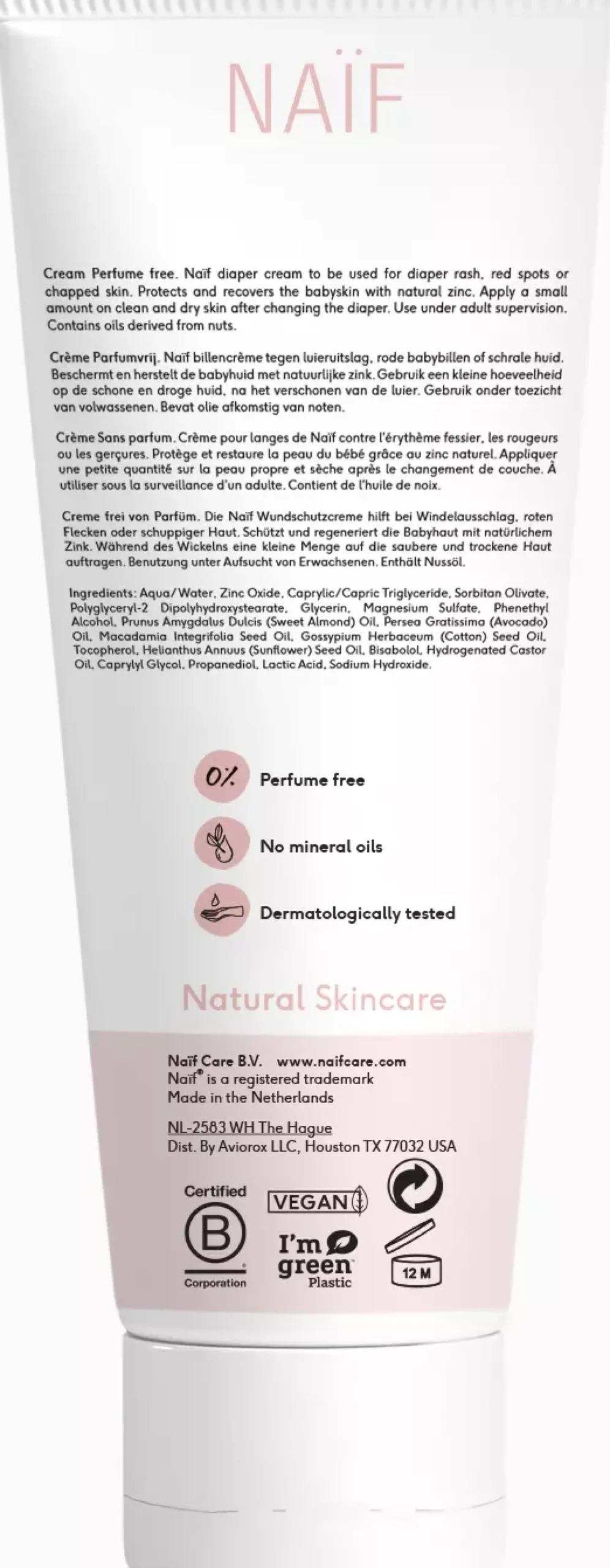 NAÏFBaby & Kids Diaper Cream 75 ml