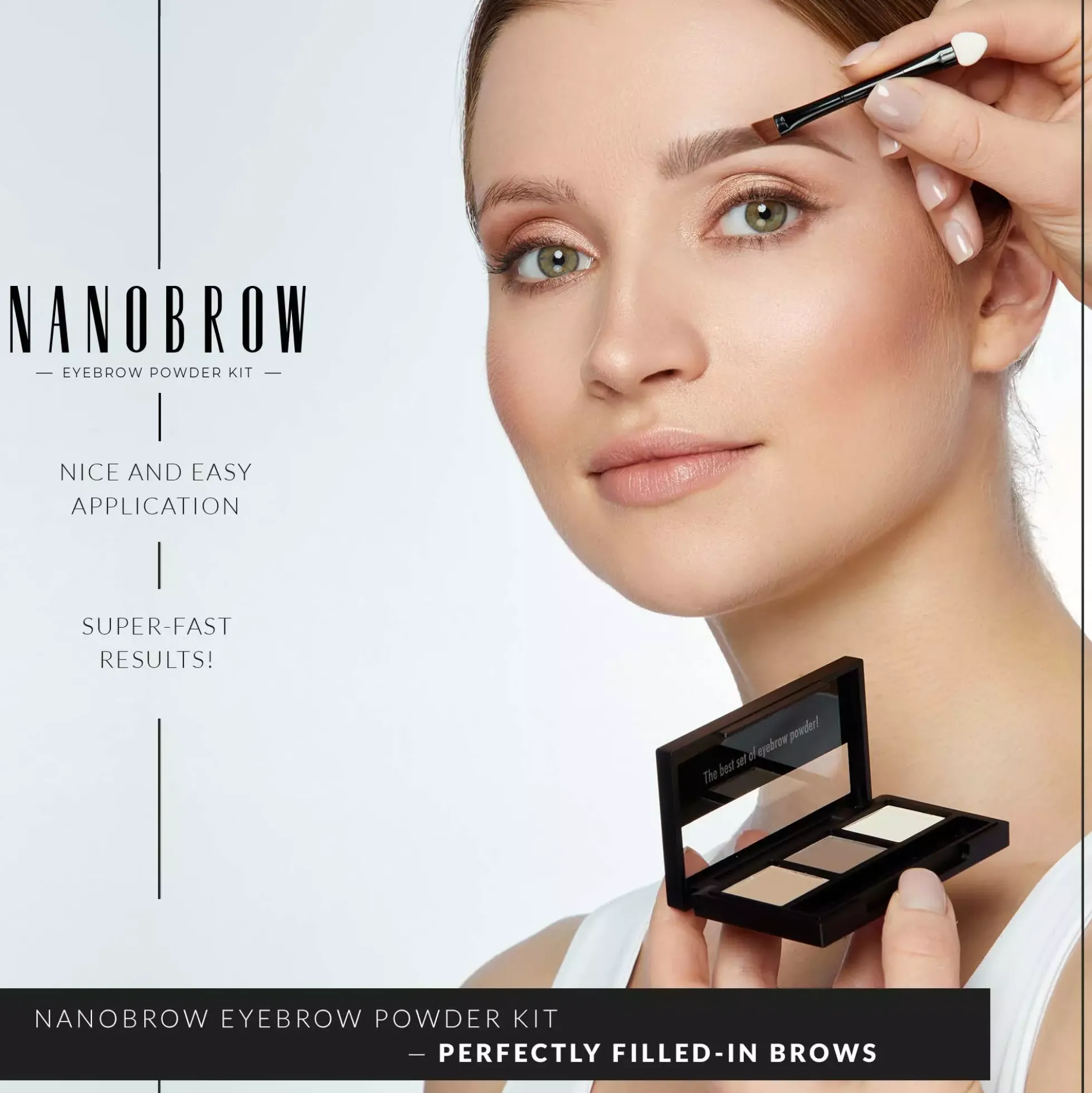 Nanobrow Eyebrow Powder Kit Medium