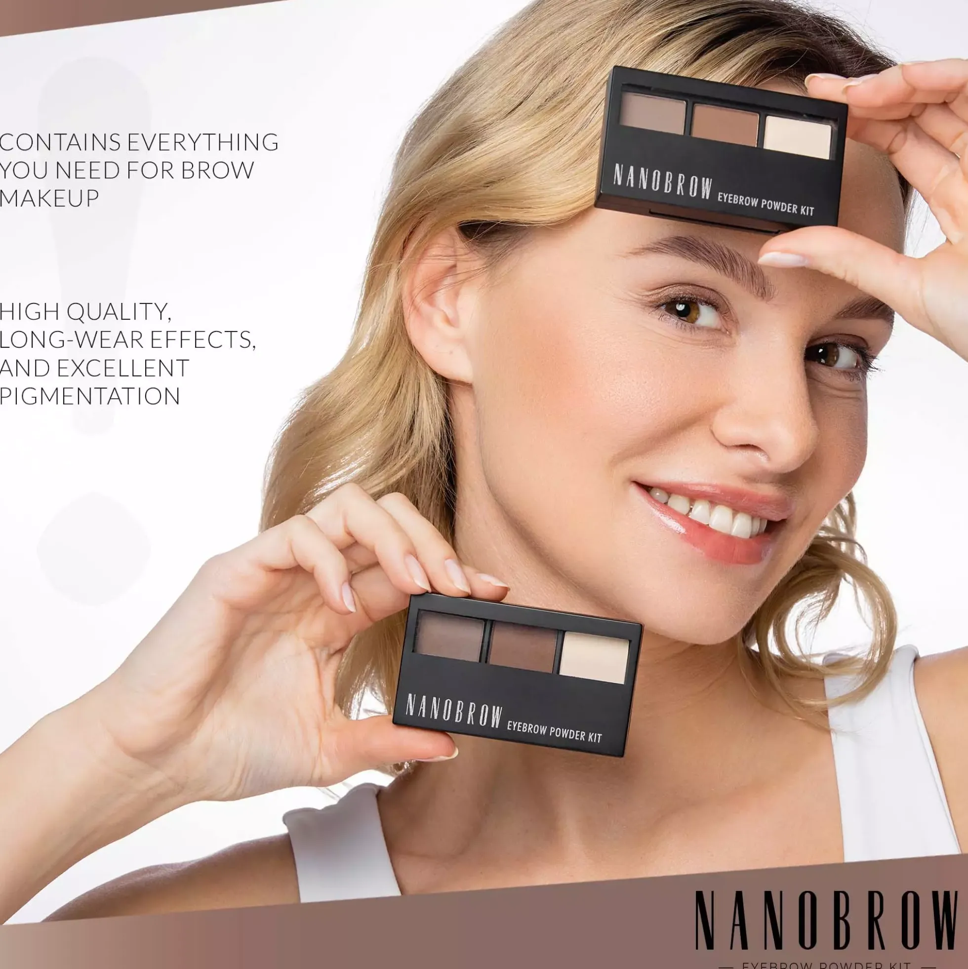 Nanobrow Eyebrow Powder Kit Medium