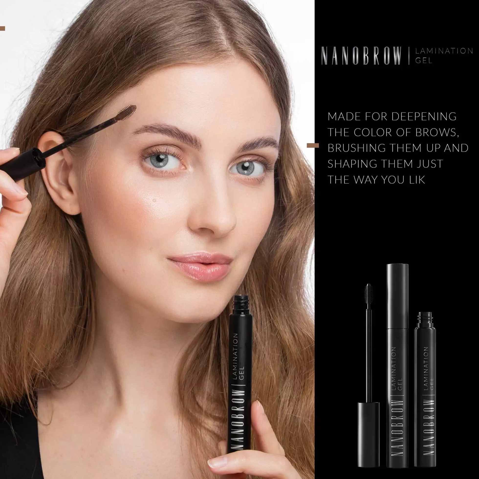 Nanobrow Lamination Gel Brown