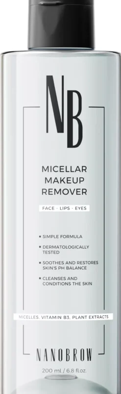 Nanobrow Micellar Makeup Remover 200 ml