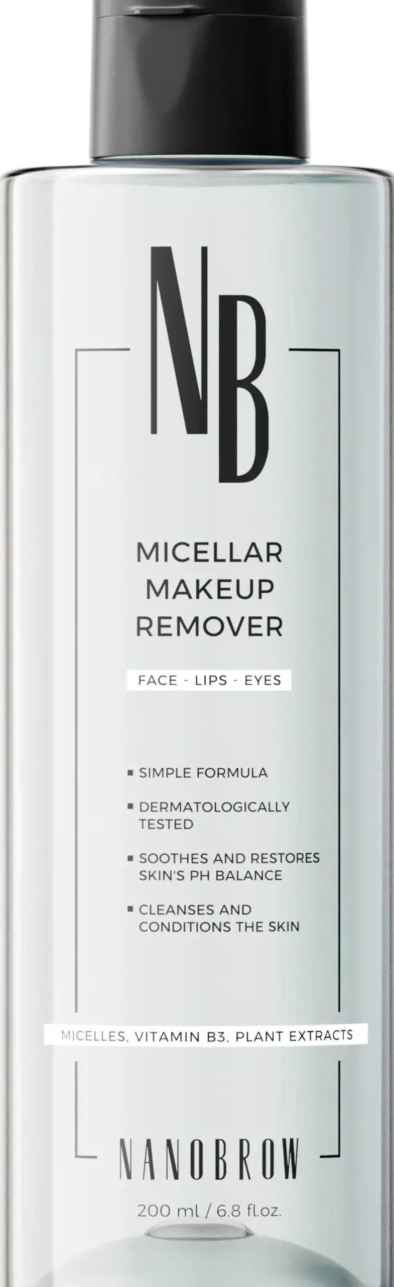 Nanobrow Micellar Makeup Remover 200 ml