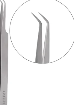 Nanolash Eyelash Tweezers L Shape