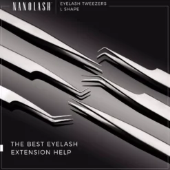 Nanolash Eyelash Tweezers L Shape