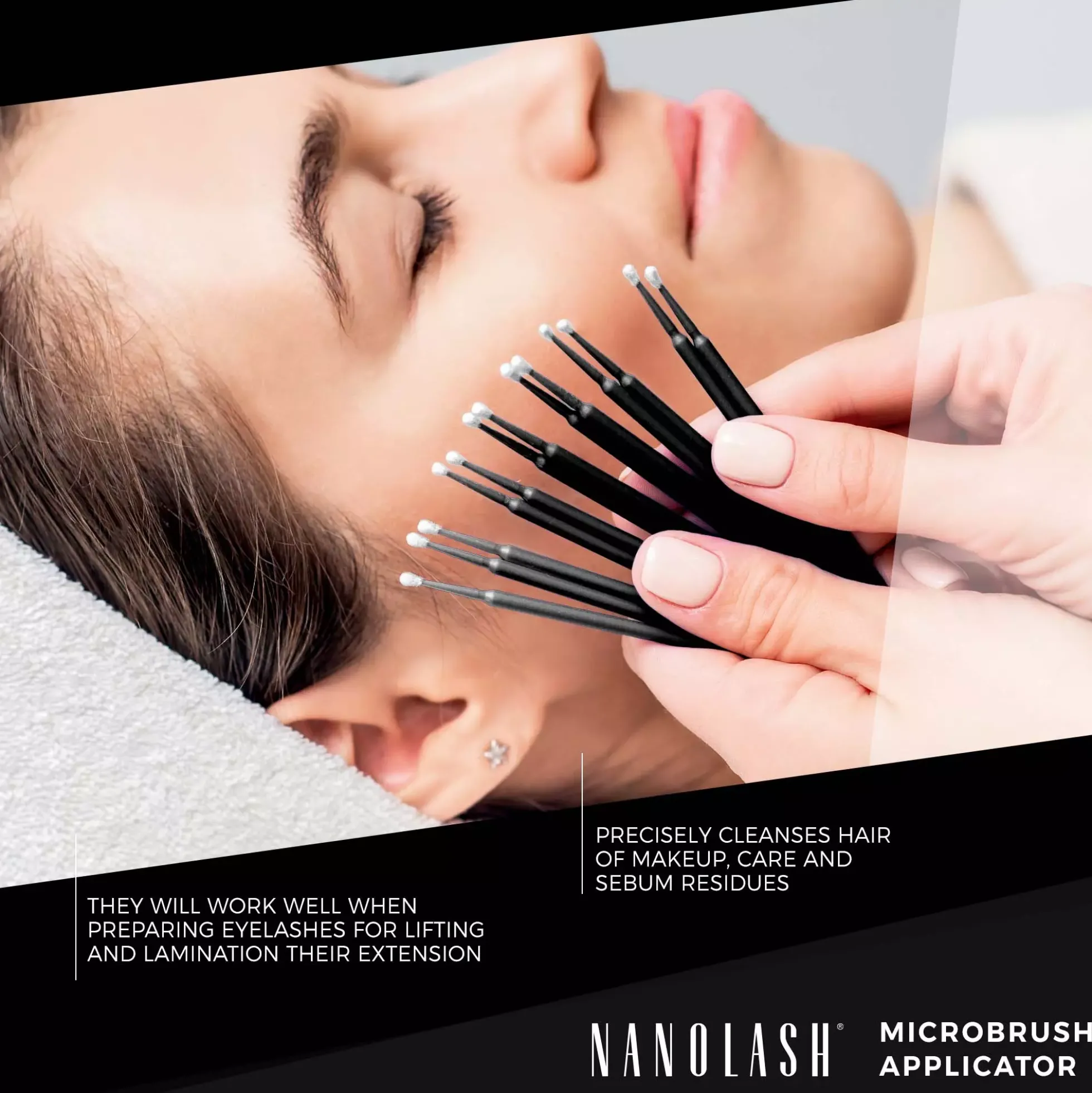 Nanolash Microbrush Applicators 2 mm