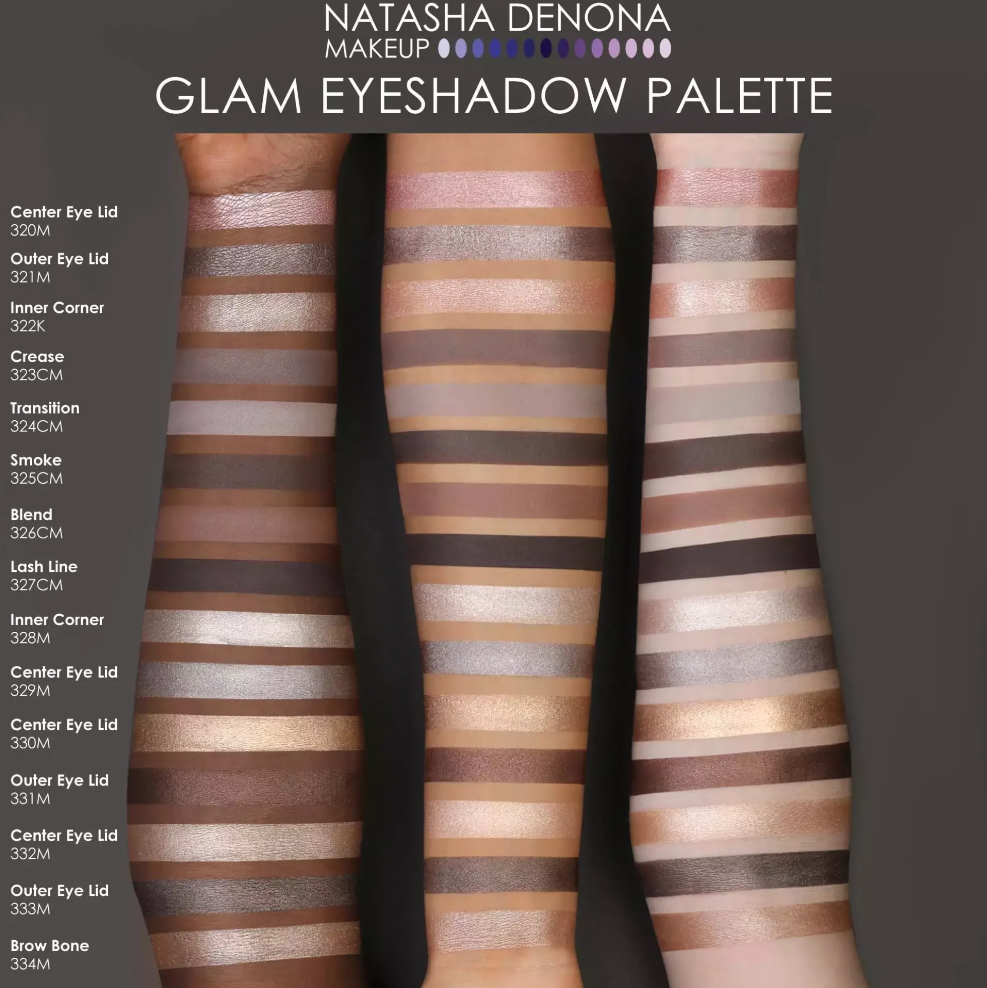Natasha Denona Glam Eyeshadow Palette