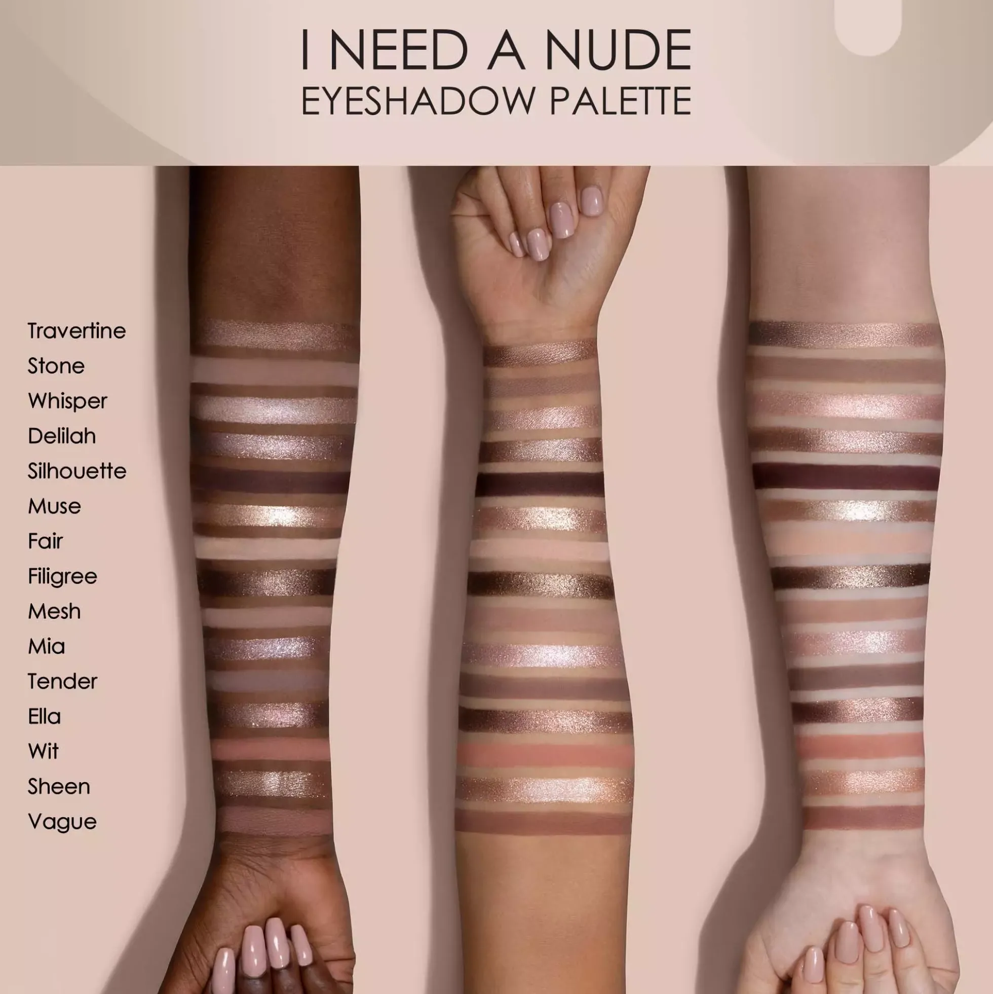 Natasha Denona I Need A Nude Eyeshadow Palette