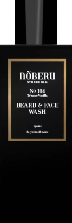 Nõberu Stockholm Beard & Face Wash No 104 Tobacco Vanilla 130 ml