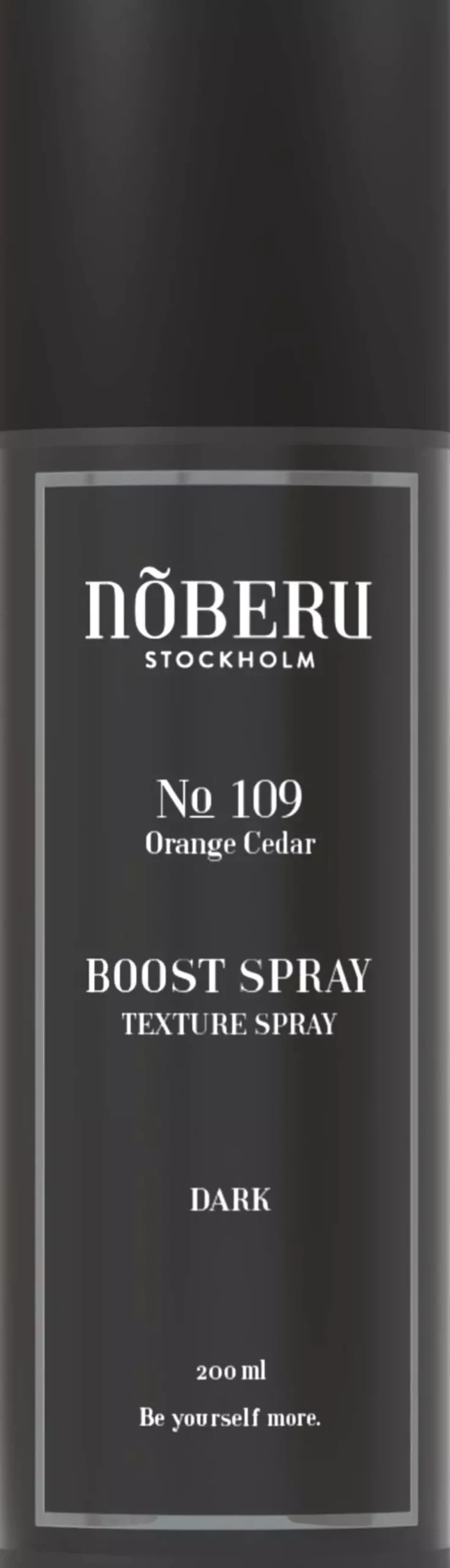 Nõberu Stockholm Boost Spray Texture Spray Dark 200 ml