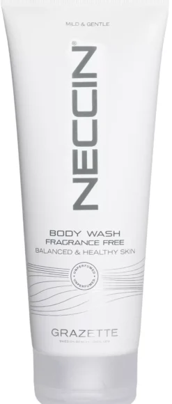 Neccin Body Wash Balanced & Healthy Skin Fragrance Free 200 ml