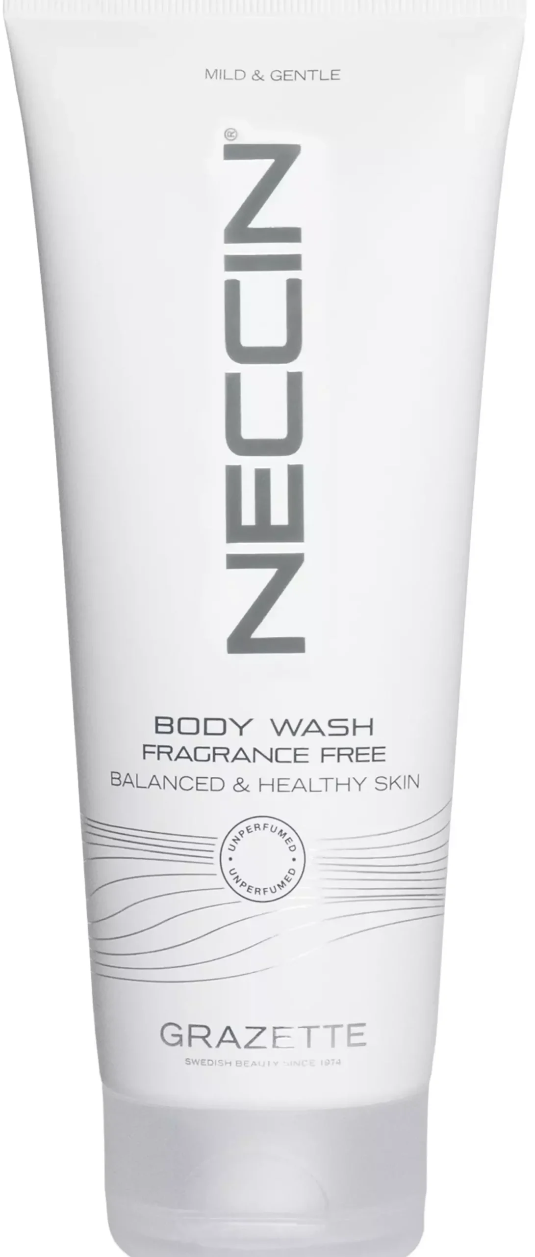Neccin Body Wash Balanced & Healthy Skin Fragrance Free 200 ml