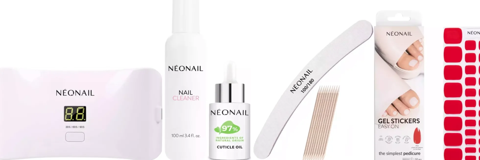 NEONAIL Gel Stickers Full Kit P03
