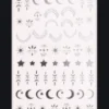 NEONAIL Nail Art Stickers 05 Astro Silver
