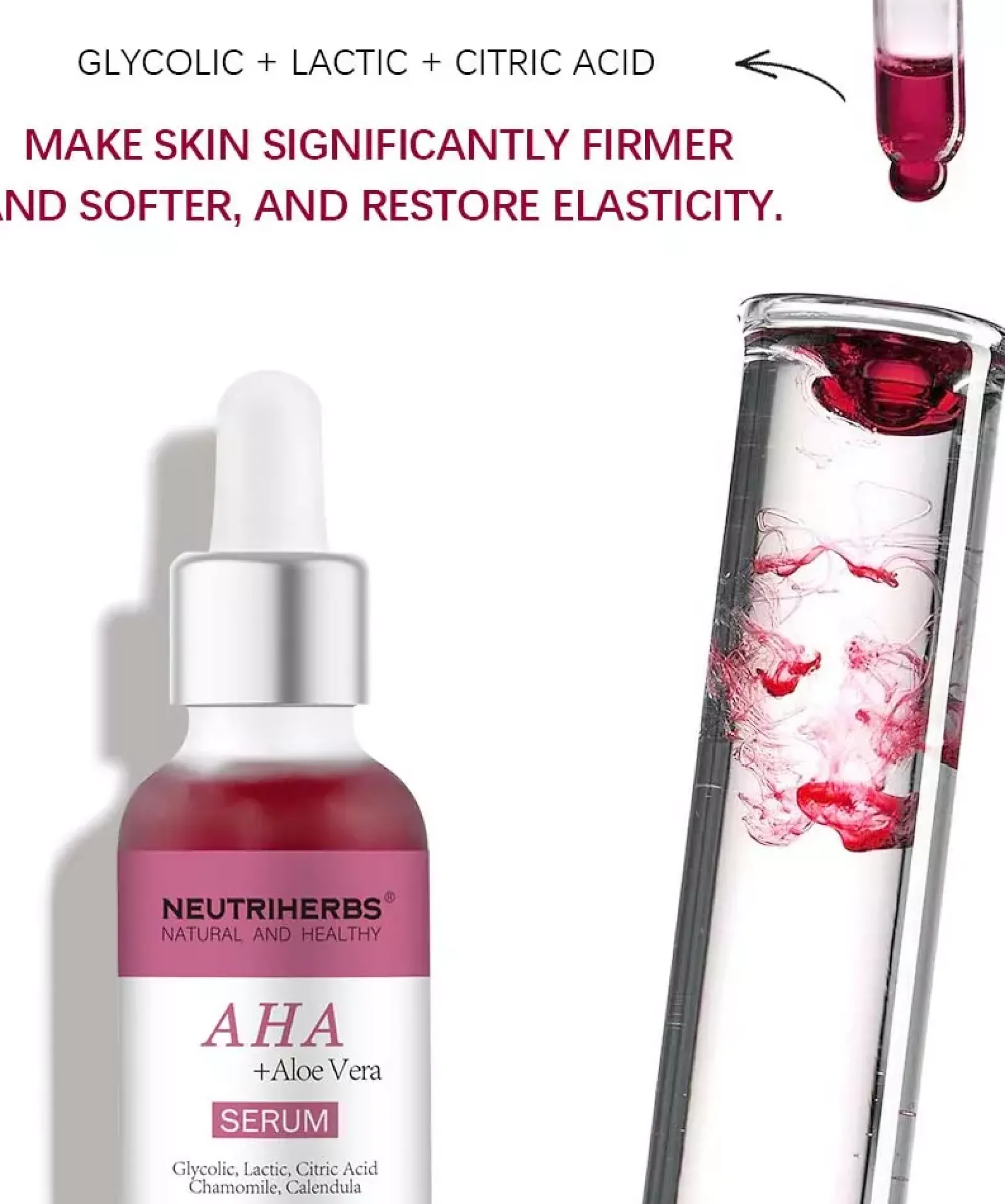 Neutriherbs AHA + Aloe Vera Skin Serum 30 ml