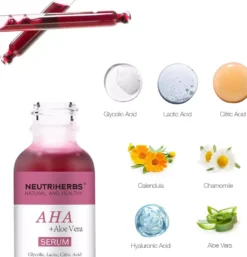 Neutriherbs AHA + Aloe Vera Skin Serum 30 ml