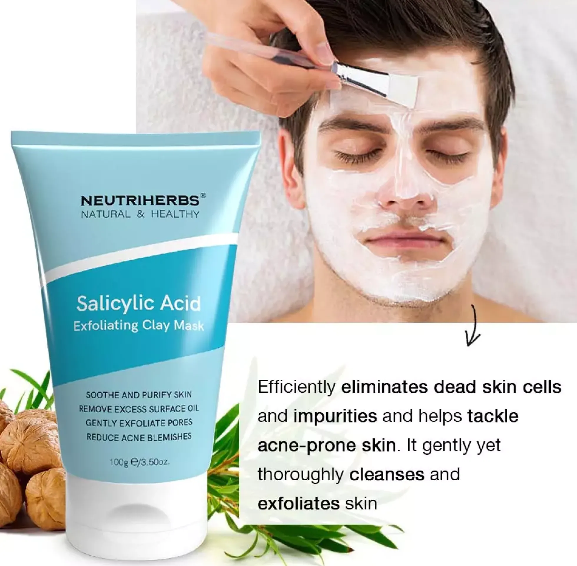 Neutriherbs Salicylic Acid Clay Mask 100 g