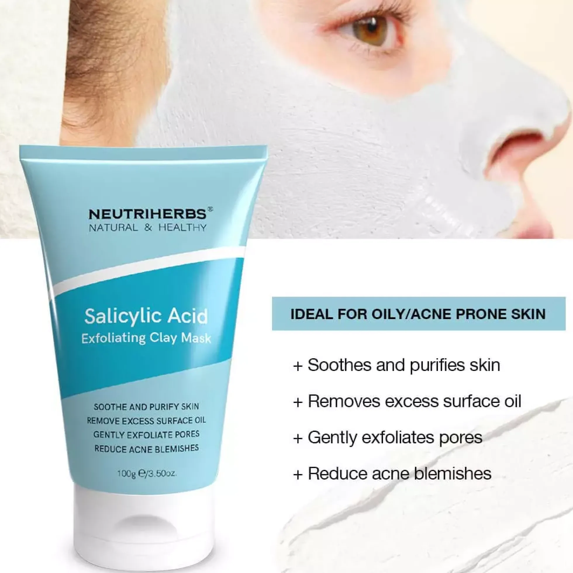 Neutriherbs Salicylic Acid Clay Mask 100 g