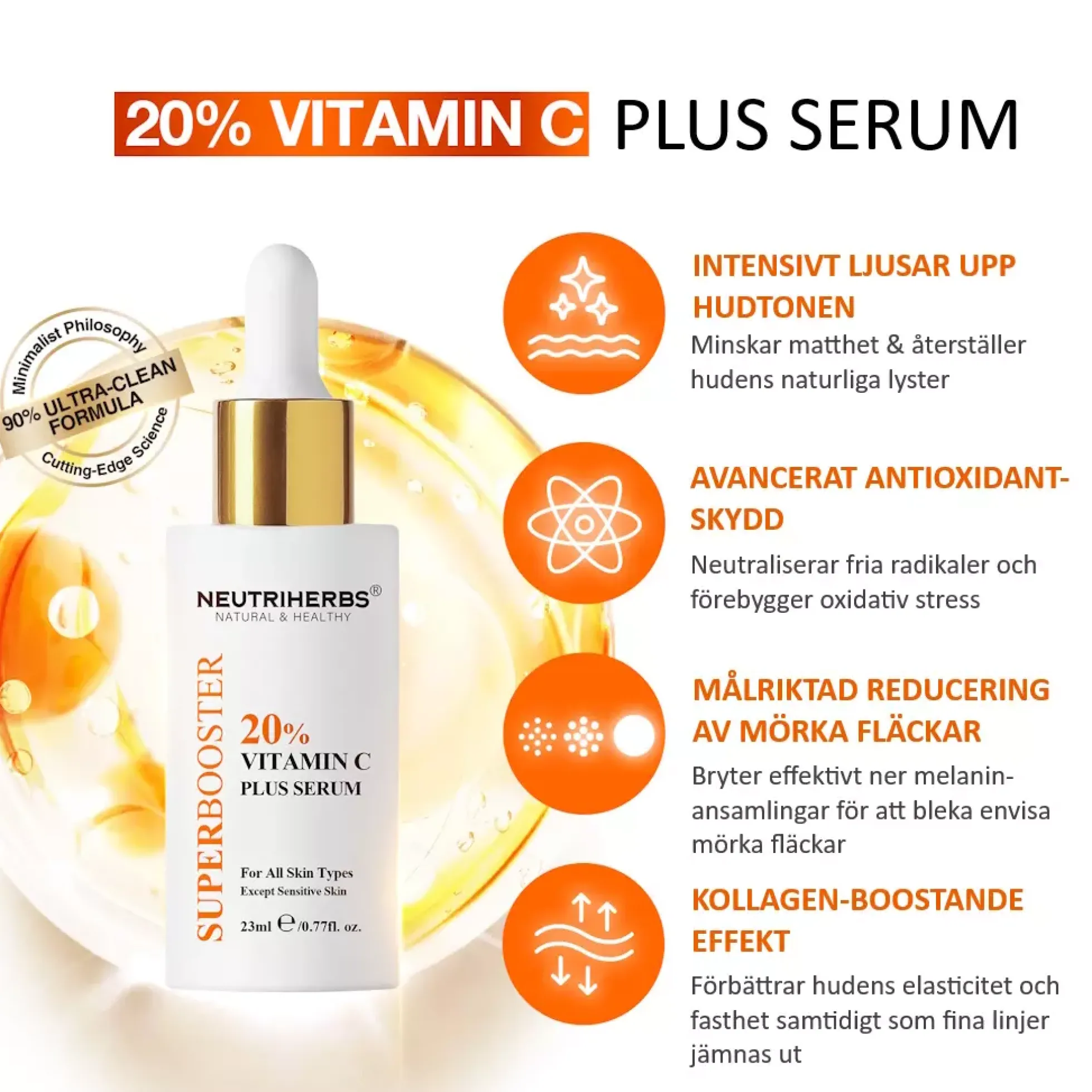 Neutriherbs Vitamin C Plus 20% Brightening Serum 30 ml