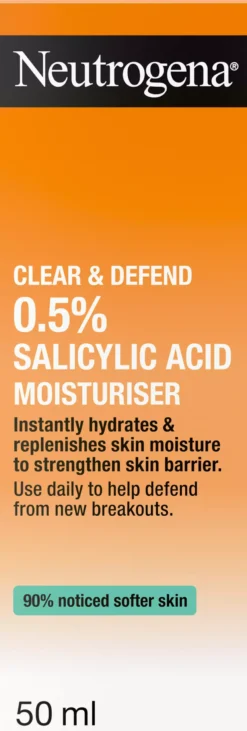 NeutrogenaClear & Defend 0.5 % Salicylic Acid Moisturiser 50 ml