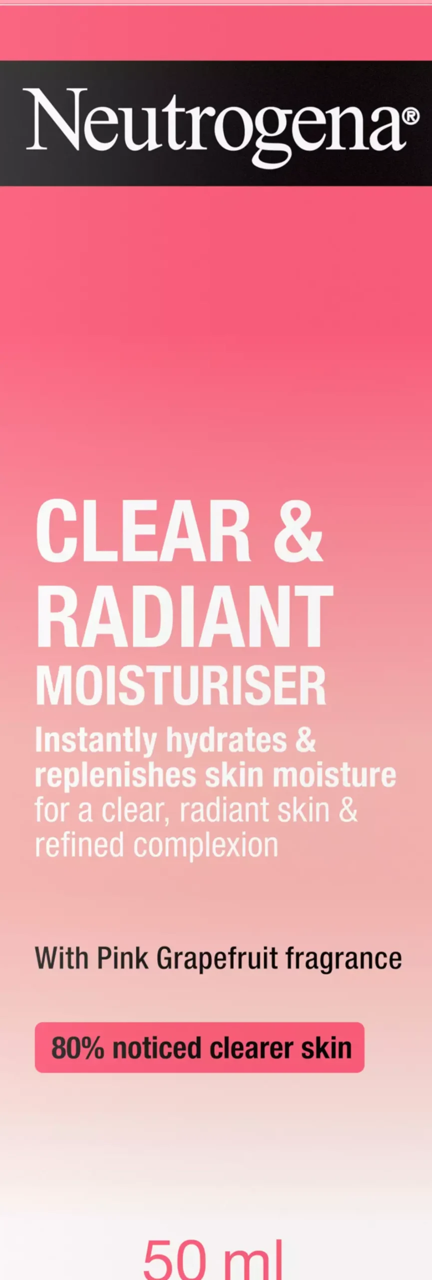 NeutrogenaClear & Radiant Refreshingly Clear Moisturiser 50 ml