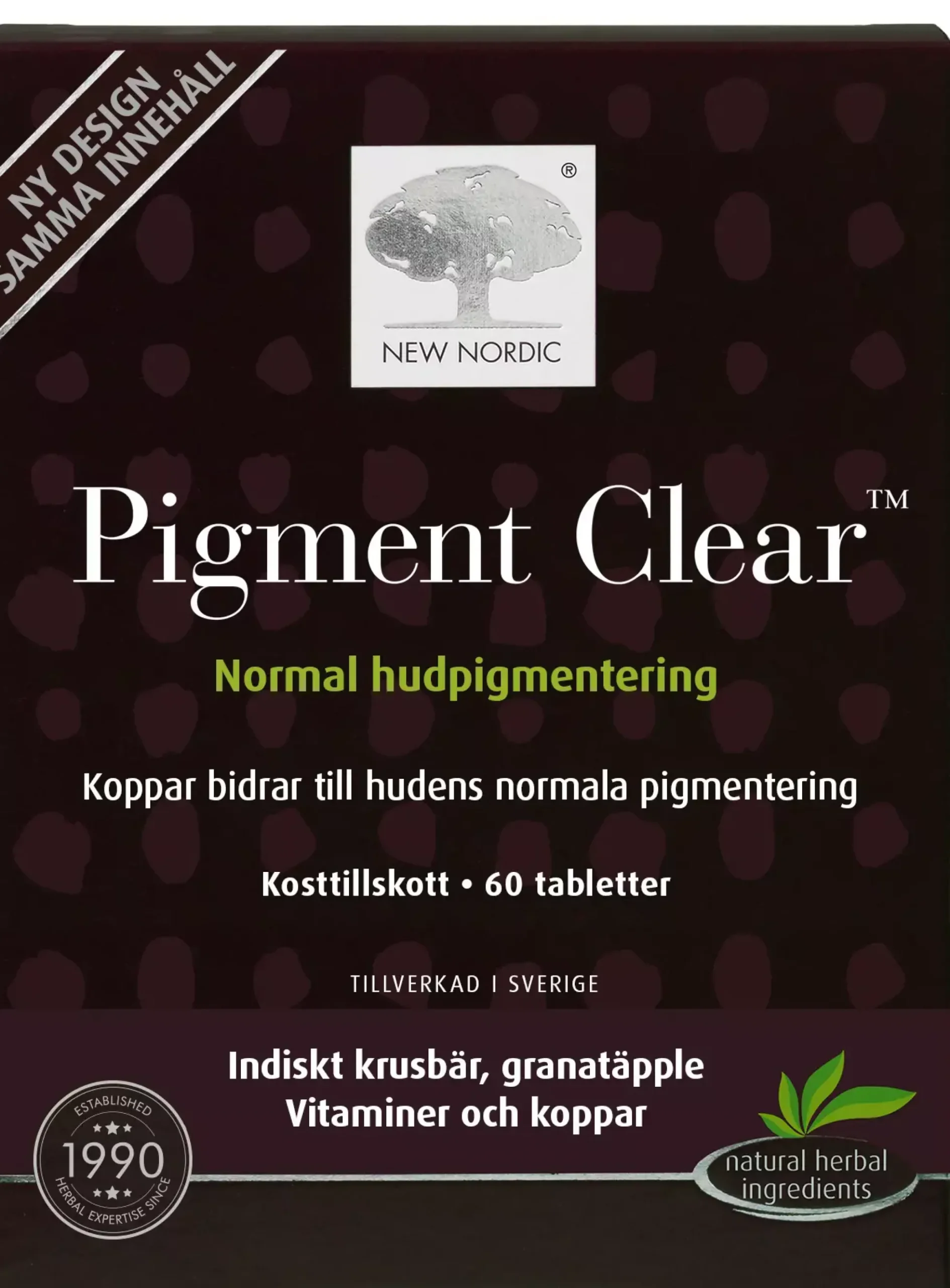 New Nordic Pigment Clear 60 st