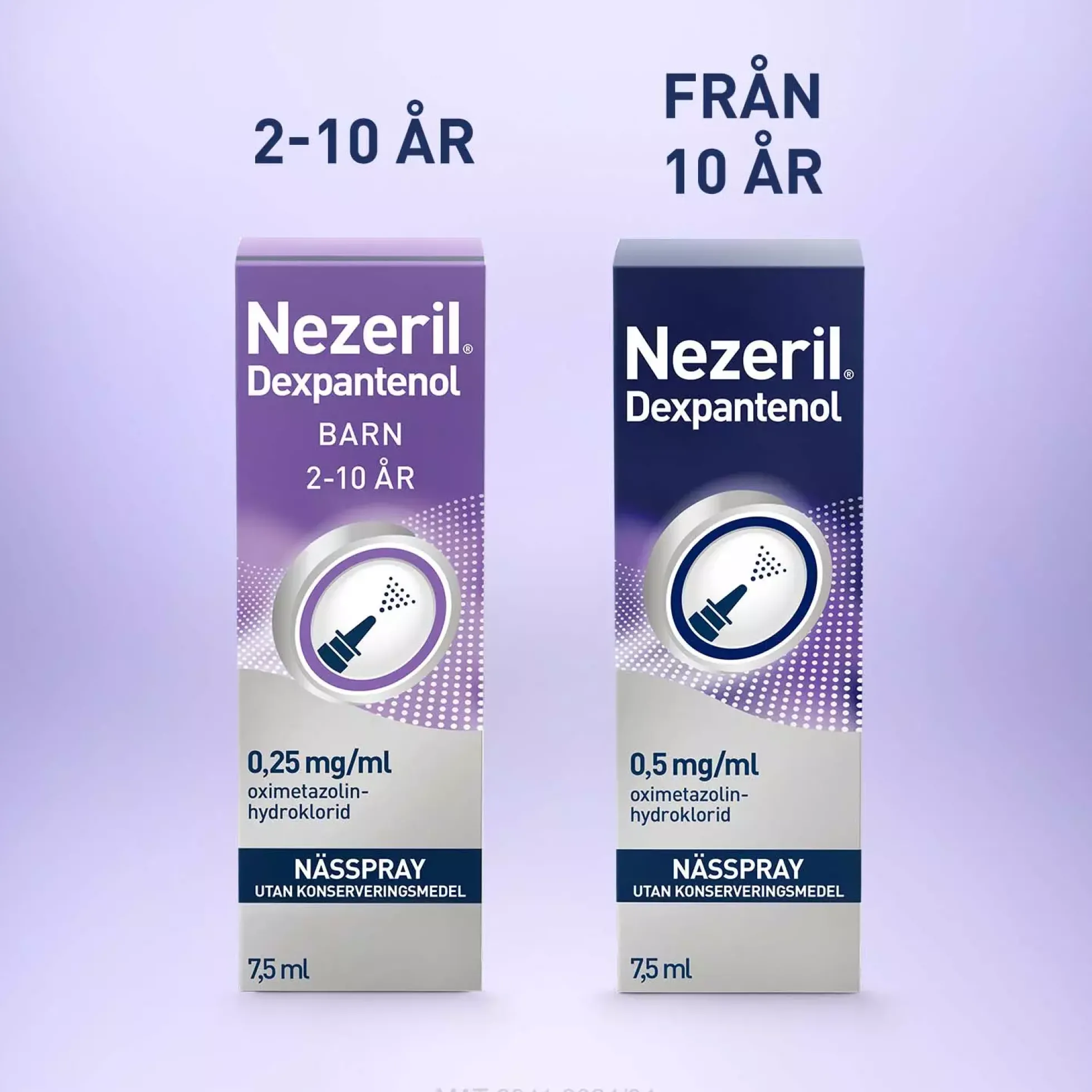 Nezeril Dexpantenol 0,5 mg/ml Nässpray 7,5 ml