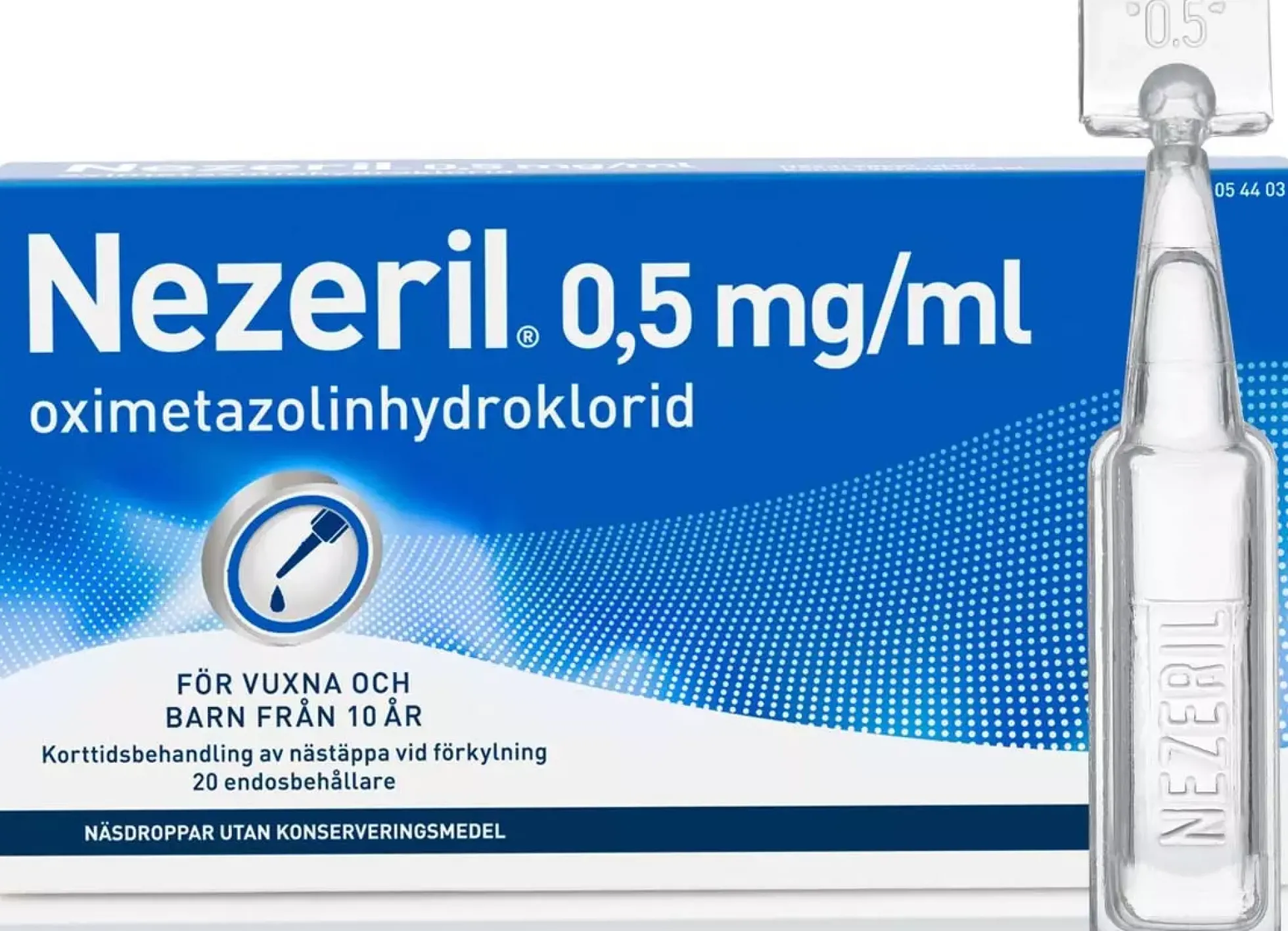 Nezeril Singeldos Pip 0,5 mg/ml 20 st