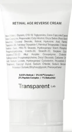 NICHE BEAUTY LABTransparent Lab Retinal Age Reverse Cream 50 ml