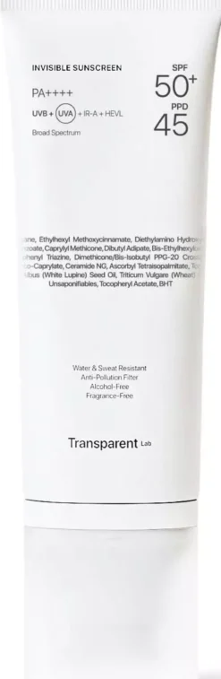 NICHE BEAUTY LABTransparent Lab Invisible Sunscreen SPF50+ 100 ml