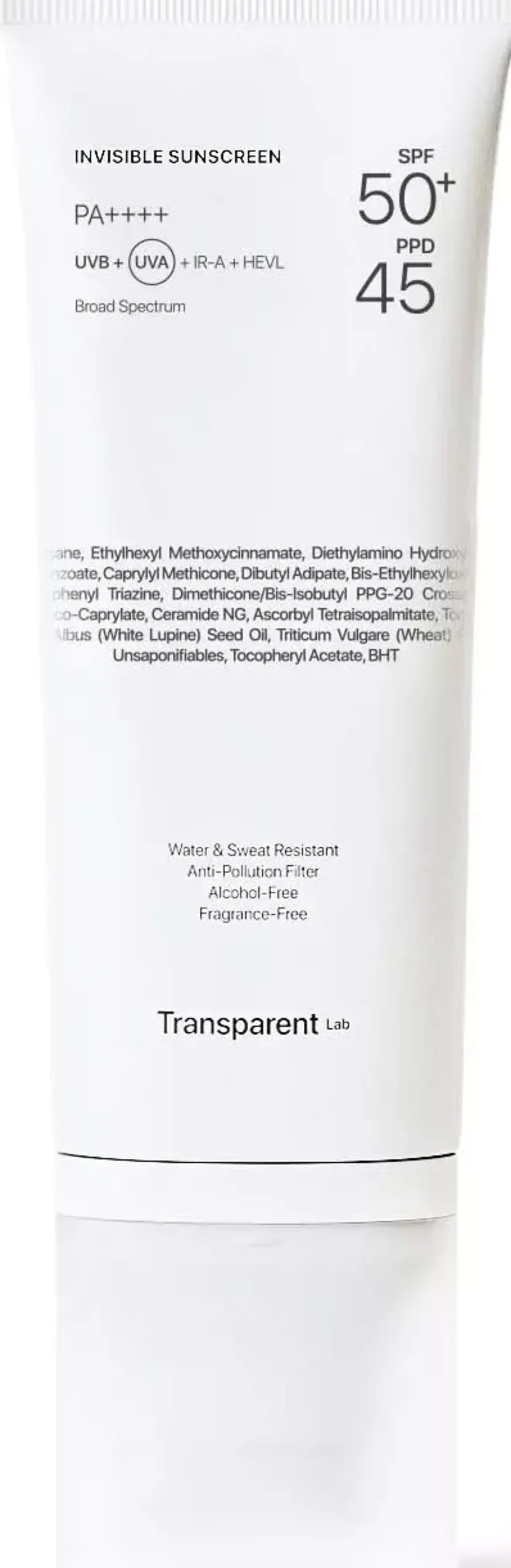 NICHE BEAUTY LABTransparent Lab Invisible Sunscreen SPF50+ 100 ml