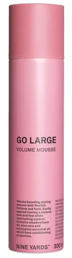 Nine Yards Go Large Volume Mousse 300 ml