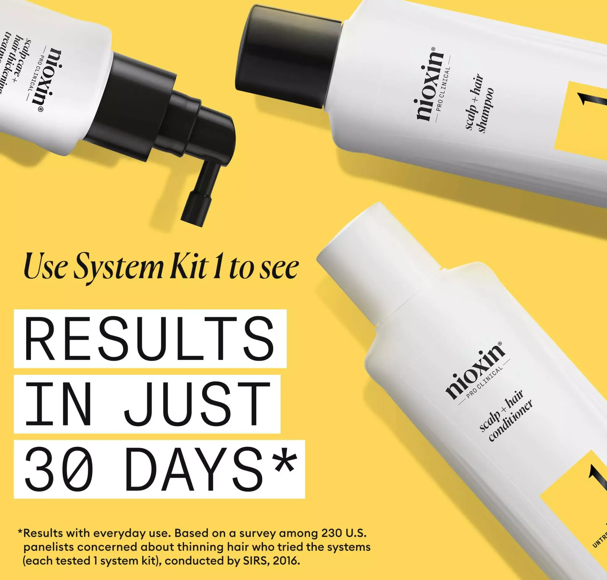 NioxinSystem 1 Shampoo for Thinning Hair 1000 ml
