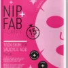 NIP+FABPurify Teen Skin Fix Salicylic Acid Mask 1 pcs
