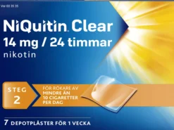 NiQuitin Clear 14 mg/24 Timmar Depotplåster 7 st