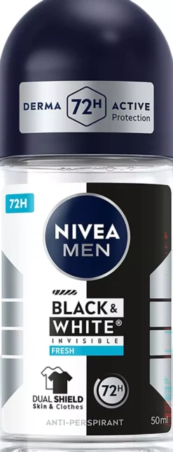 NIVEA Antiperspirant Deo Black & White Fresh Roll On 50 ml
