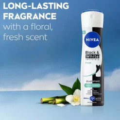 NIVEA Black & White Fresh Spray 150 ml