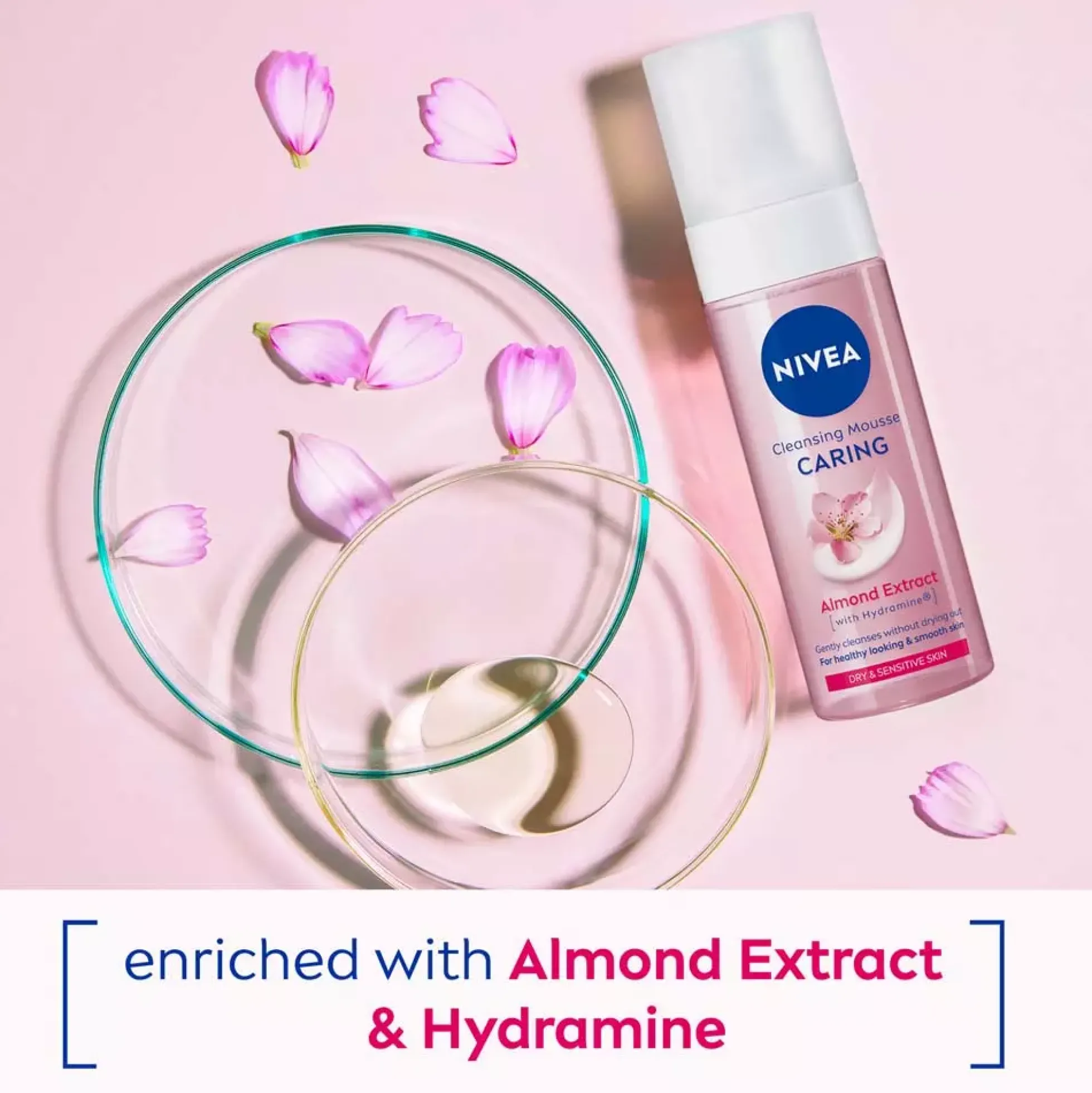 NIVEA Cleansing Mousse Caring 150 ml