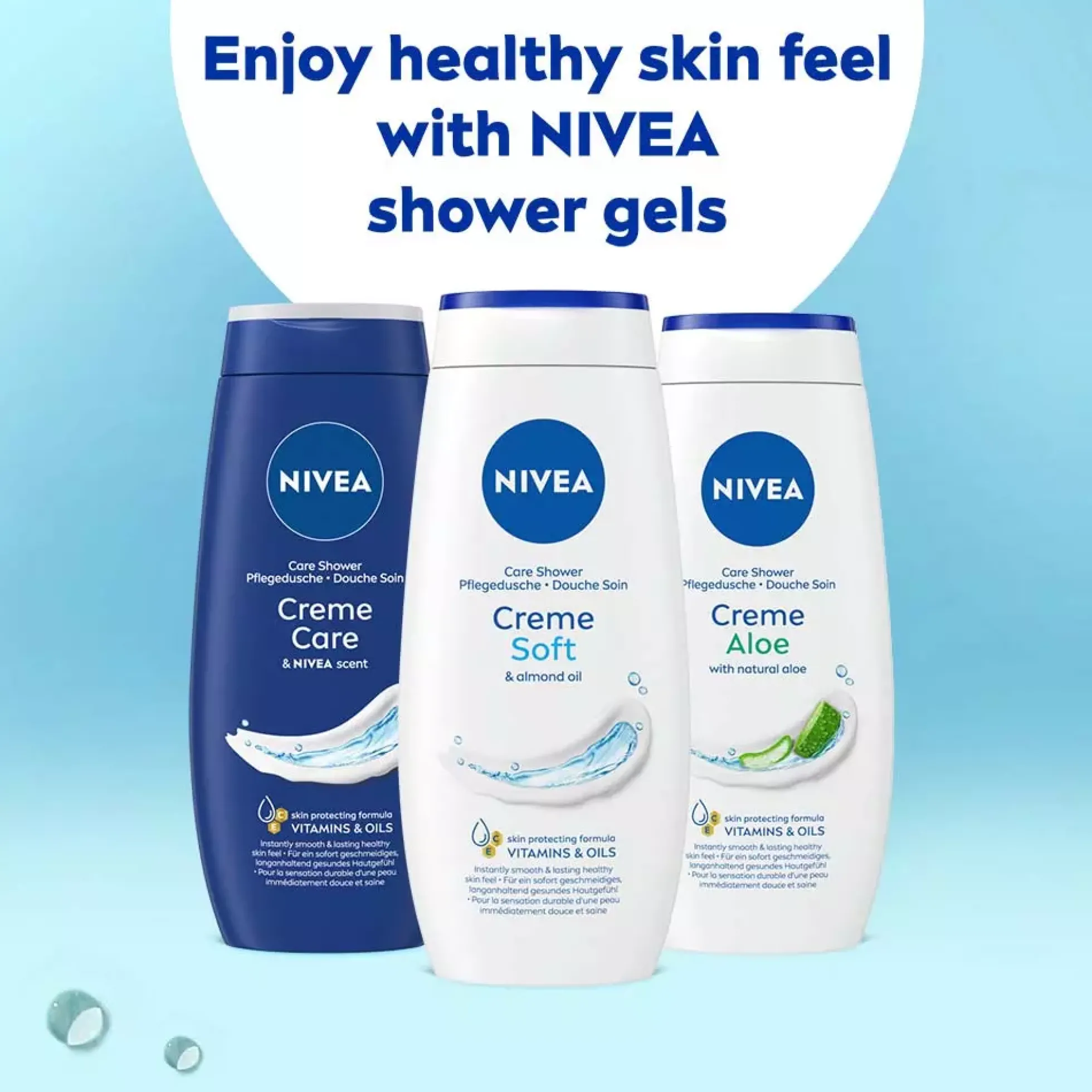 NIVEA Creme Soft Pure Care Shower Cream 500 ml
