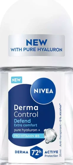 NIVEADerma Control Antiperspirant Mini Deo Defend Roll On 25 ml