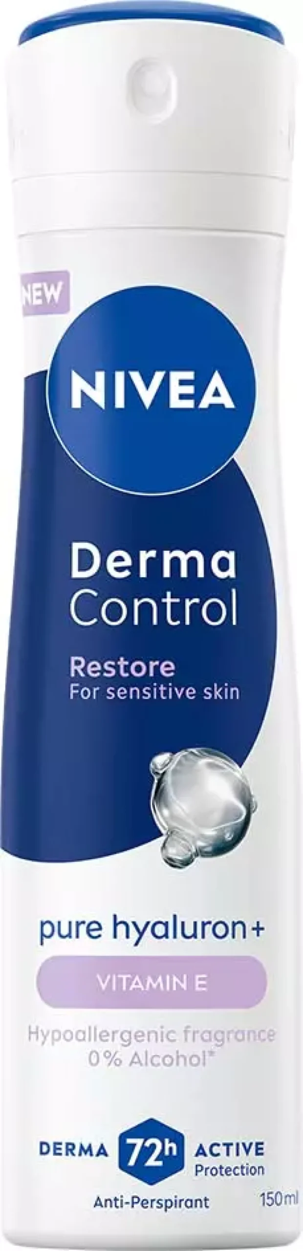 NIVEADerma Control Antiperspirant Deo Spray Restore Sensitive 150 ml