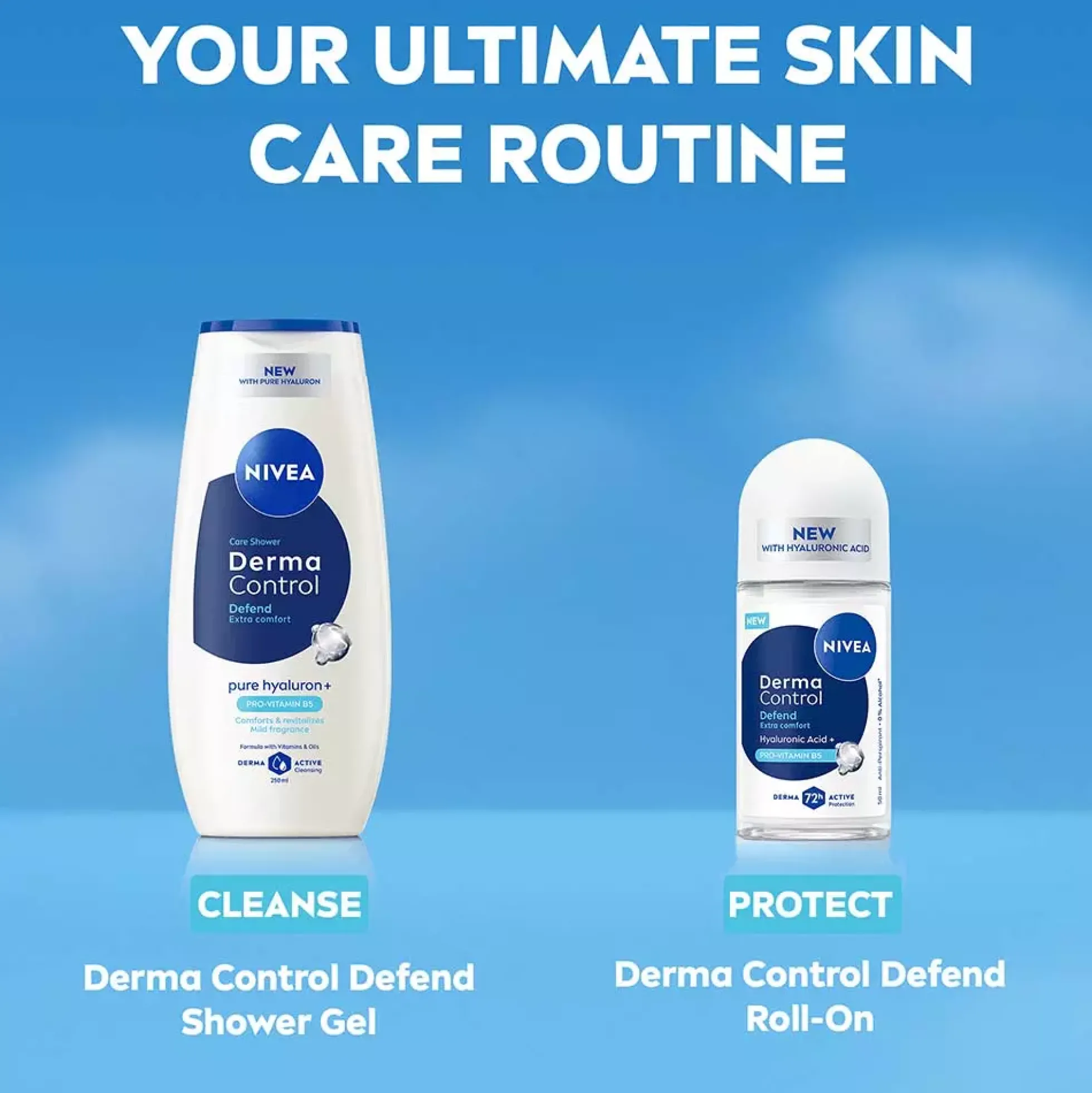 NIVEADerma Control Defend Shower 250 ml