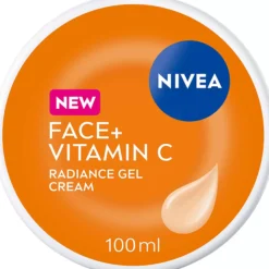 NIVEA FACE+ Vitamin C Radiance Gel Cream 100 ml